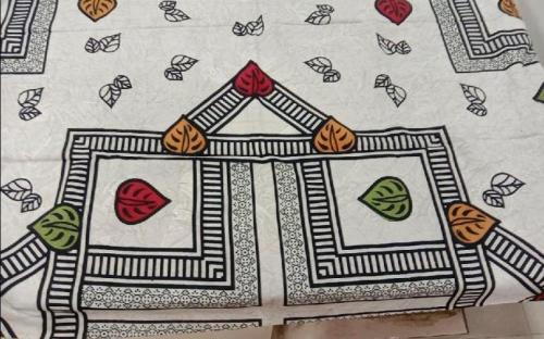 BEDSHEET MEERUT PRINTED 90X108 2 PILLOW COVER